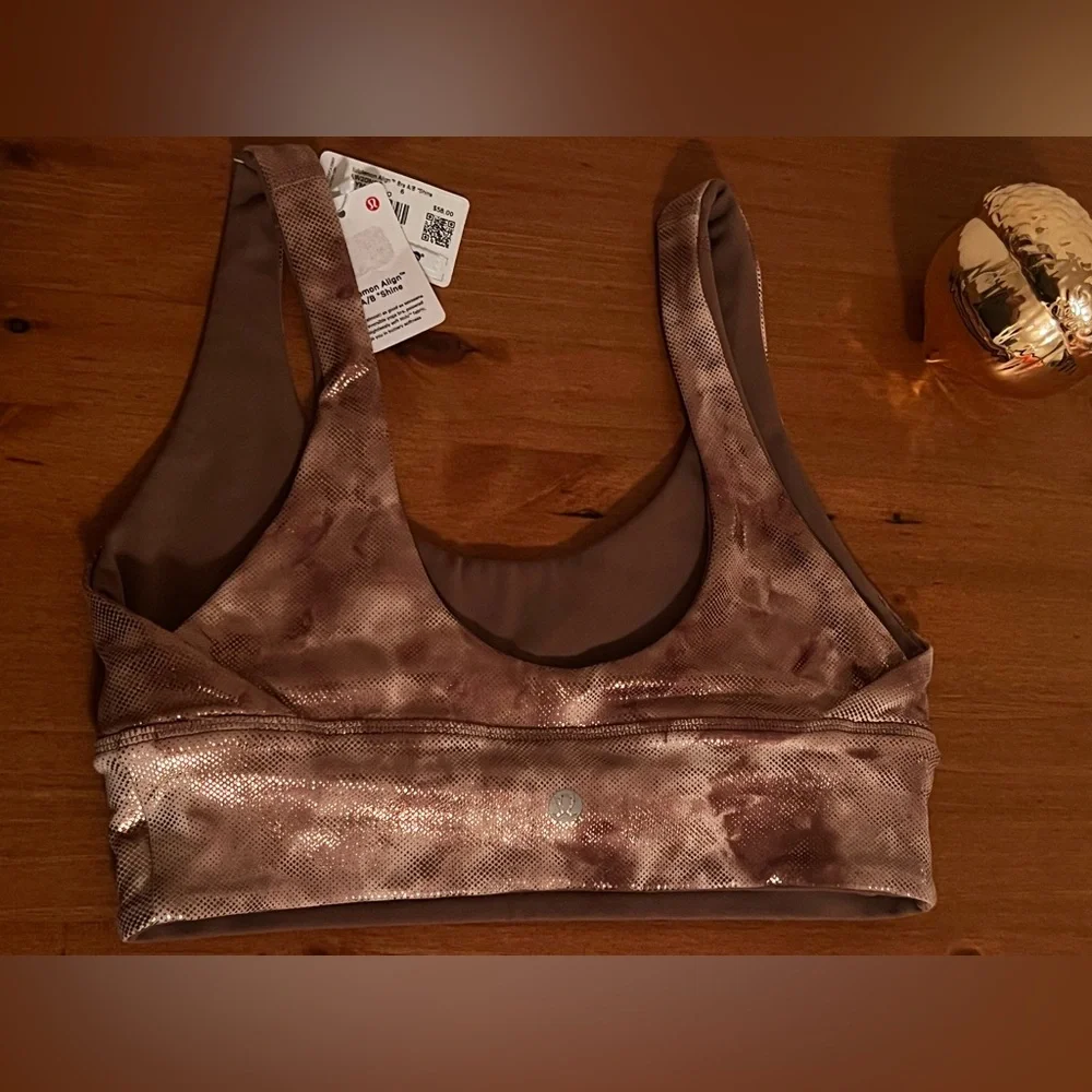 Lululemon Align Bra A/B *Shine Size 6 - Picture 2 of 7